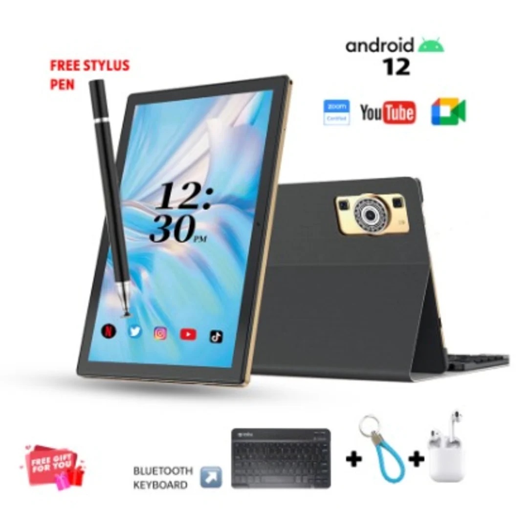 Idino Notebook Mate 4x 5G with Keyboard - 10.1" - 512GB ROM - 8GB RAM - Dual SIM - 10000mAh