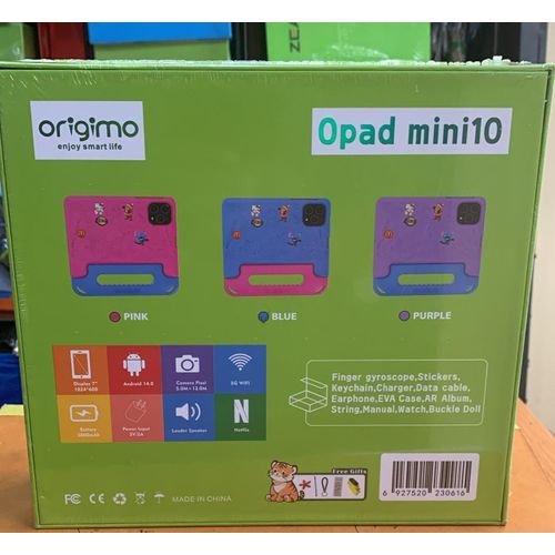 Origimo OPAD MINI 10 KIDS TABLET EARLY EDUCATION 7INCH  8GB- 256GB
