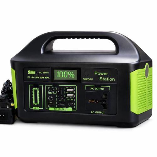 500W Portable Power Station – For TV, Fan, Laptop & Phone